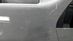 Right arch trim for Ford Edge 15-24, black, scratches, whitened plastic