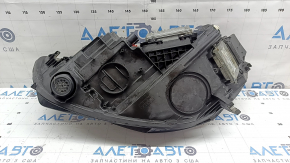 Right front headlight assembly for Audi A6 C7 16-18, restyling LED, needs polishing, chips, LED burnout