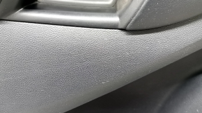 Door trim panel front left Ford Edge 19-21 black SEL, black leather insert, black leather armrest, with trim and control for the window lifter and the central locking button, with a handle, worn