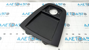 Upper center dash trim for Ford Edge 19-24, black, for speaker