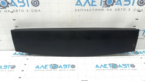 Upper center trunk door trim for Ford Edge 15-24 is black, the fastener is dented, the plastic is whitened
