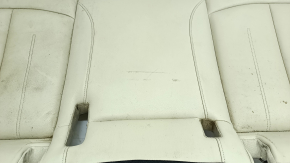 Rear seat cushion for Audi A6 C7 12-18, beige leather, heated, dry-cleanable, missing foam