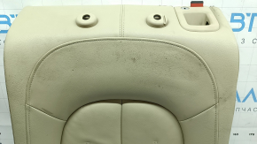 Left rear seat backrest for Audi A6 C7 12-18, beige leather, heated, dry-cleanable