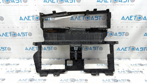 The bare window frame of a Ford Edge 19-24 2.0T, 2.7T has cracks, breaks, and is missing a fragment.