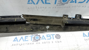 The bare window frame of a Ford Edge 19-24 2.0T, 2.7T has cracks, breaks, and is missing a fragment.