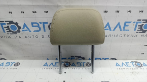 Headrest 2nd row right Audi A6 C7 12-18 beige leather, dry-cleanable
