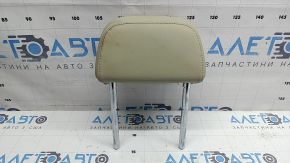 Headrest 2nd row right Audi A6 C7 12-18 beige leather, dry-cleanable