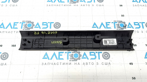 Front right door sill plate for Ford Edge 19-24, black, worn