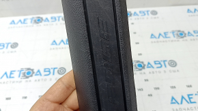 Front right door sill plate for Ford Edge 19-24, black, worn