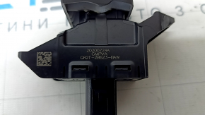 The handbrake button for the 19-24 Ford Edge is chrome.