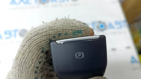The handbrake button for the 19-24 Ford Edge is chrome.