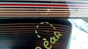 Audi A6 C7 12-18 black trunk lid LY9T, dents, scratches