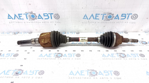 The front left half shaft of a Ford Edge 19-24 2.0T is rusty and has stripped threads.