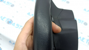 Ford Edge 19-23 leather steering wheel, black, heated, worn, scratches
