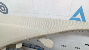 Right rear pillar trim for Audi A6 C7 12-18, beige, needs cleaning, scratches