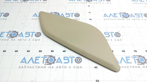 Left side center console trim for Audi A6 C7 12-18, beige leather