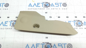 Left front side center console trim for Audi A6 C7 12-18 beige