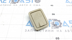 Child seat mounting cap in the rear shelf of the Audi A6 C7 12-18 beige