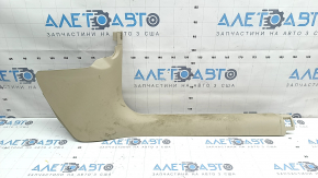 Audi A6 C7 12-18 beige inner door sill plate, dry-cleanable