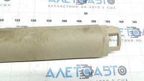 Audi A6 C7 12-18 beige inner door sill plate, dry-cleanable