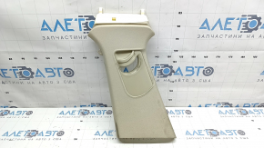 Upper center pillar trim, left, Audi A6 C7 12-18, without air duct, beige, dry-cleanable