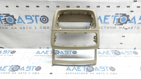 Audi A6 C7 12-18 rear center console trim, beige, bumpers