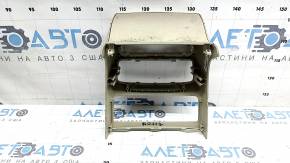 Audi A6 C7 12-18 rear center console trim, beige, bumpers