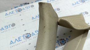 Right rear window trim panel for Audi A6 C7 12-18, beige, dry-cleanable, scratches