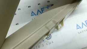 Right rear window trim panel for Audi A6 C7 12-18, beige, dry-cleanable, scratches