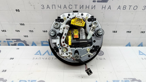 The steering wheel airbag for the driver's side of the Audi A6 C7 16-18 is brown and scratched.
