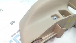 Rear left seat belt guide for Audi A6 C7 12-18 beige, scratches