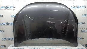 The hood is bare, Honda CRV 17-22 steel, graphite NH797M, dents, the amplifier is peeling off.