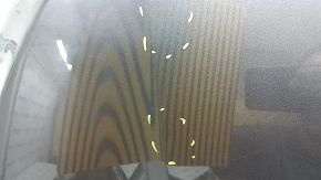 The hood is bare, Honda CRV 17-22 steel, graphite NH797M, dents, the amplifier is peeling off.