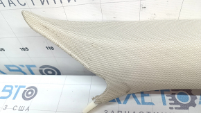 Upper right front pillar trim for Audi A6 C7 16-18 rest, beige, needs cleaning, scratches