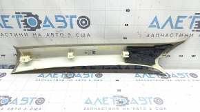 Upper right front pillar trim for Audi A6 C7 16-18 rest, beige, needs cleaning, scratches