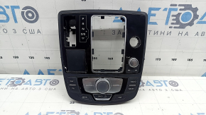 Audi A6 C7 2016-2018 MMI control panel, chips, scratches, abrasions