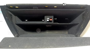 Glove box assembly for Audi A6 C7 16-18, beige, chrome handle, dry-cleanable