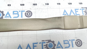 Driver's seat belt with squib for Audi A6 C7 12-18, beige, dry-cleanable