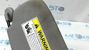 Left visor for Honda CRV 20-22, gray, with backlight, without hook, for cleaning
