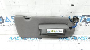 Right visor for Honda CRV 20-22, gray, with backlight, without hook, for cleaning