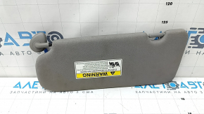 Right visor for Honda CRV 20-22, gray, with backlight, without hook, for cleaning