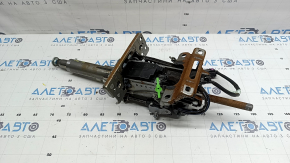 The steering column of the Audi A6 C7 12-18 with electrical adjustment is rusty.