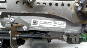 The steering column of the Audi A6 C7 12-18 with electrical adjustment is rusty.