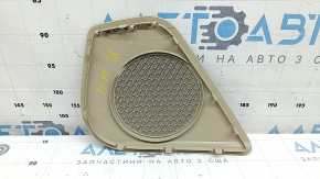 Audi A6 C7 12-18 Bose rear left door speaker grille, beige