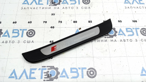 Audi A6 C7 12-18 S-line outer rear right door sill scratches