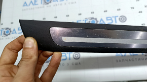 Audi A6 C7 12-18 S-line outer door sill trim, scratches, chrome corrosion