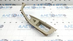 Audi A6 C7 12-18 rear right window control trim, beige, scratches