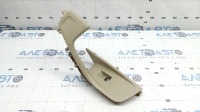 Front right window lift control trim for Audi A6 C7 12-18 beige