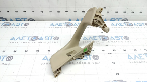 Front right window lift control trim for Audi A6 C7 12-18 beige