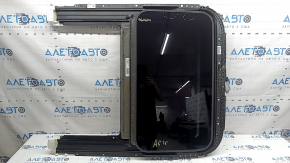 Sunroof assembly for Audi A6 C7 12-18, beige curtain, scratches on the glass, curtain for dry cleaning